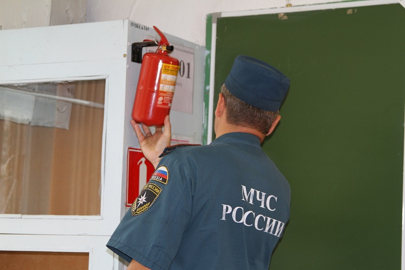 Проверка МЧС по соблюдению правил пожарной безопасности